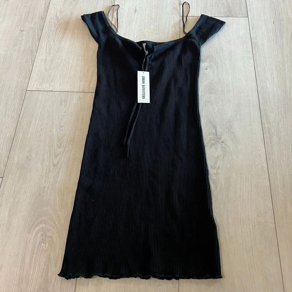 Urban Outfitters women mini black dress size m